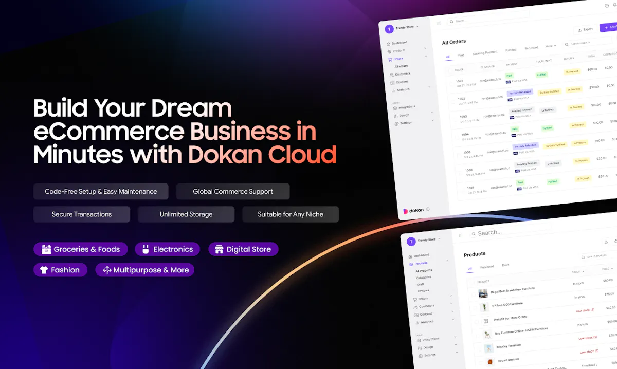 Dokan Cloud