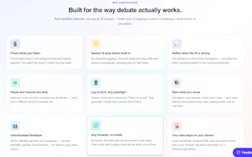 Debate Judge AI gallery image
