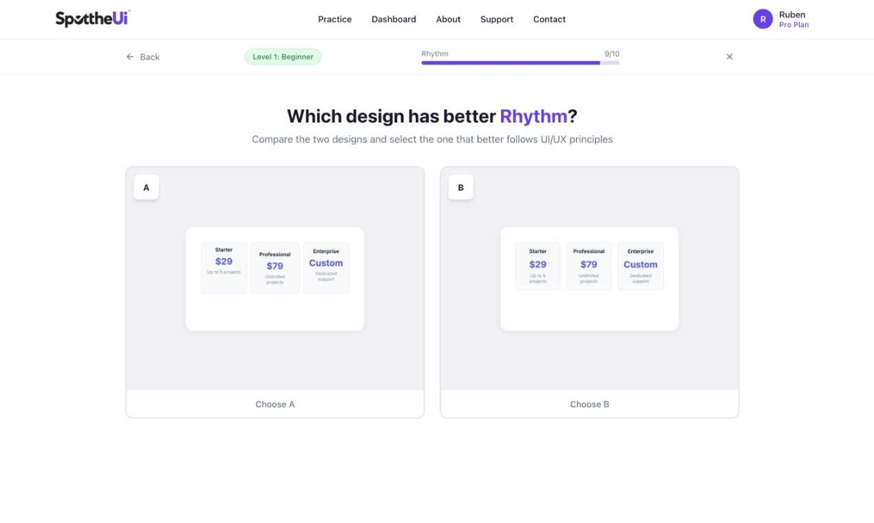 SpotTheUI gallery image