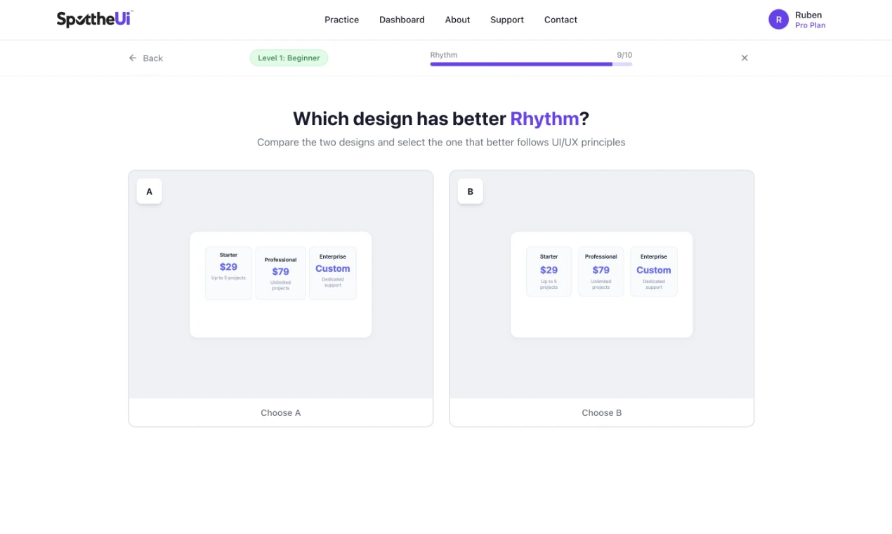 SpotTheUI screenshot 1