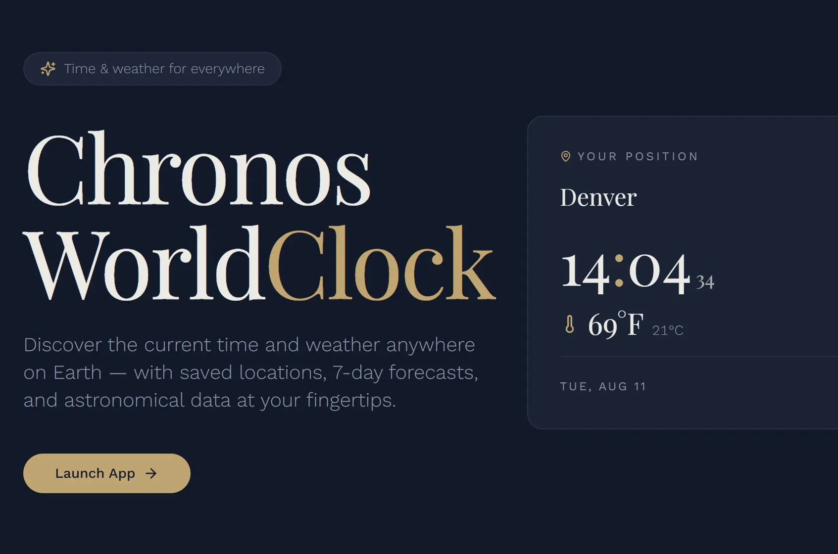 Chronos World Clock gallery image
