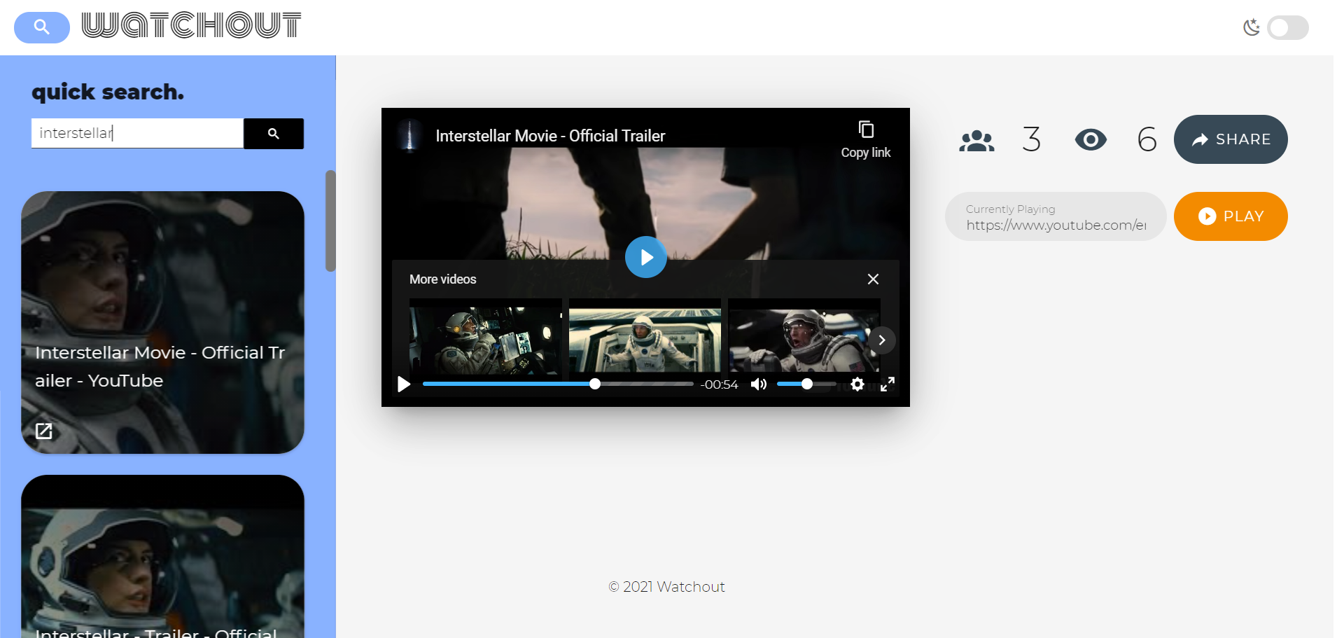 Watchout gallery image