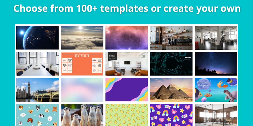 Zoom Background Creator by Canva - Create virtual ...