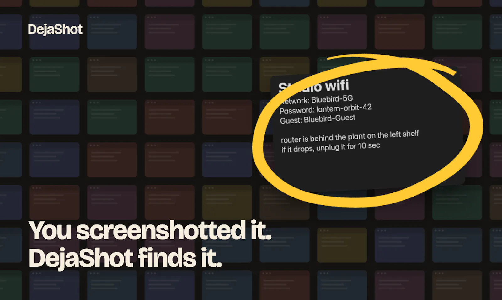 DejaShot screenshot 2