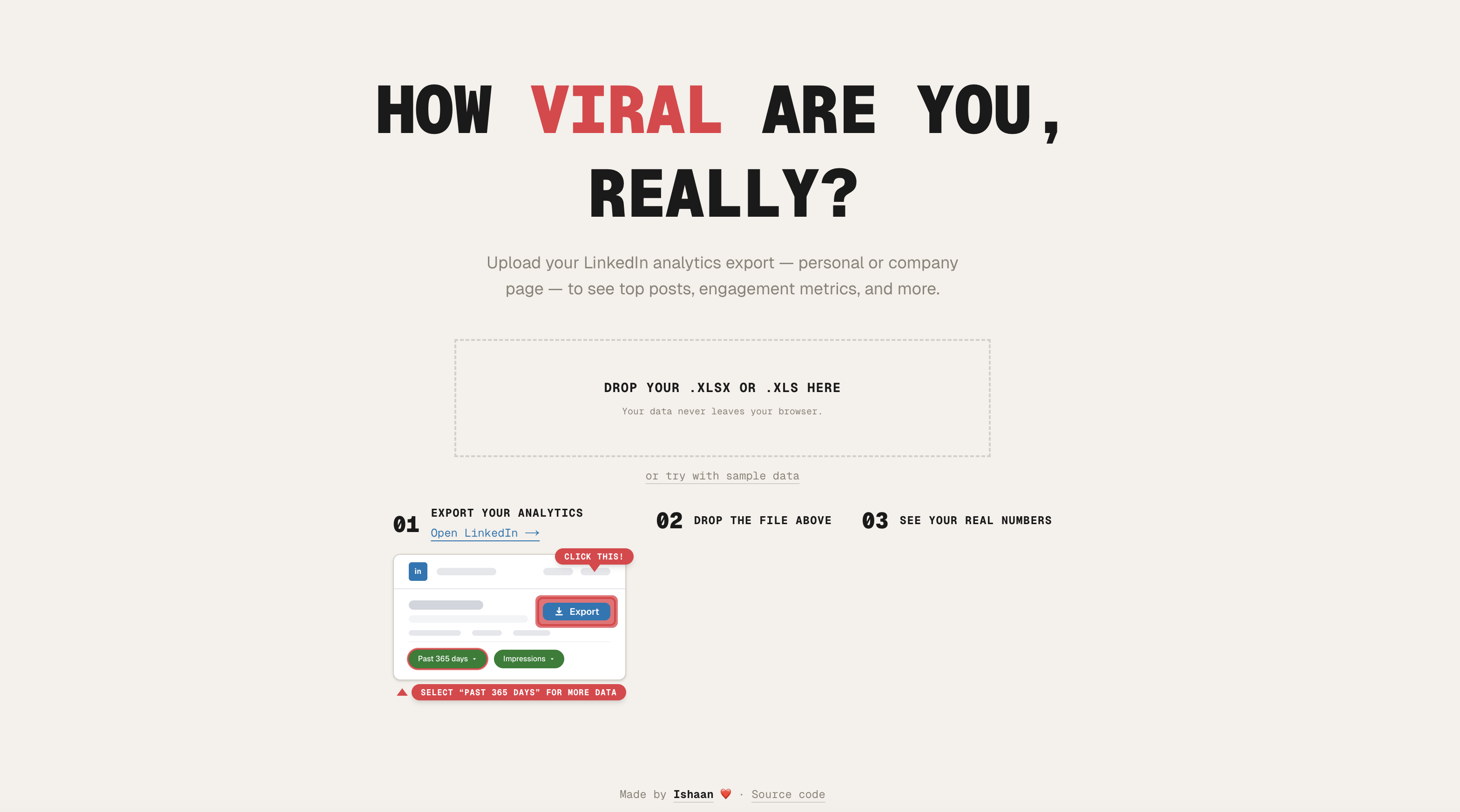 areyouviral - Main product screenshot demonstrating key features and user interface