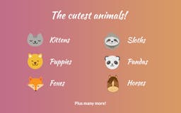 Cute Animal Tab media 1