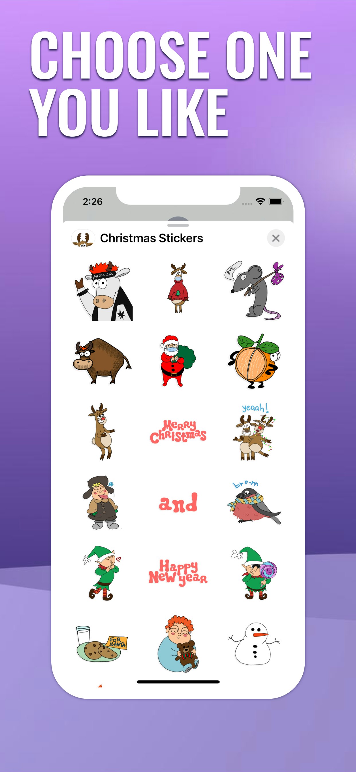 Holiday Christmas Sticker Pack gallery image