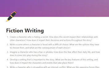 Prompts for Writing gallery image
