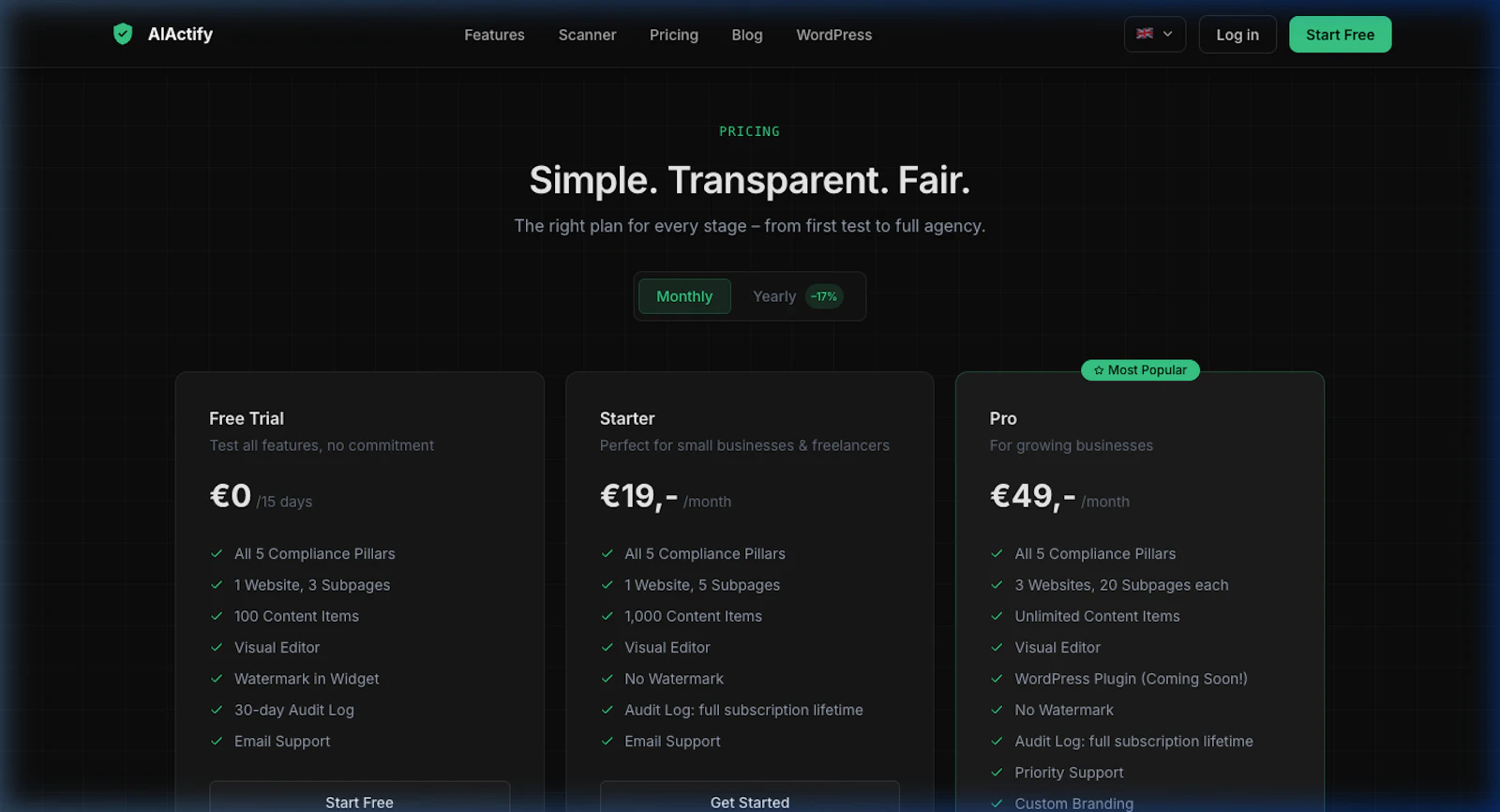 AIActify screenshot 1