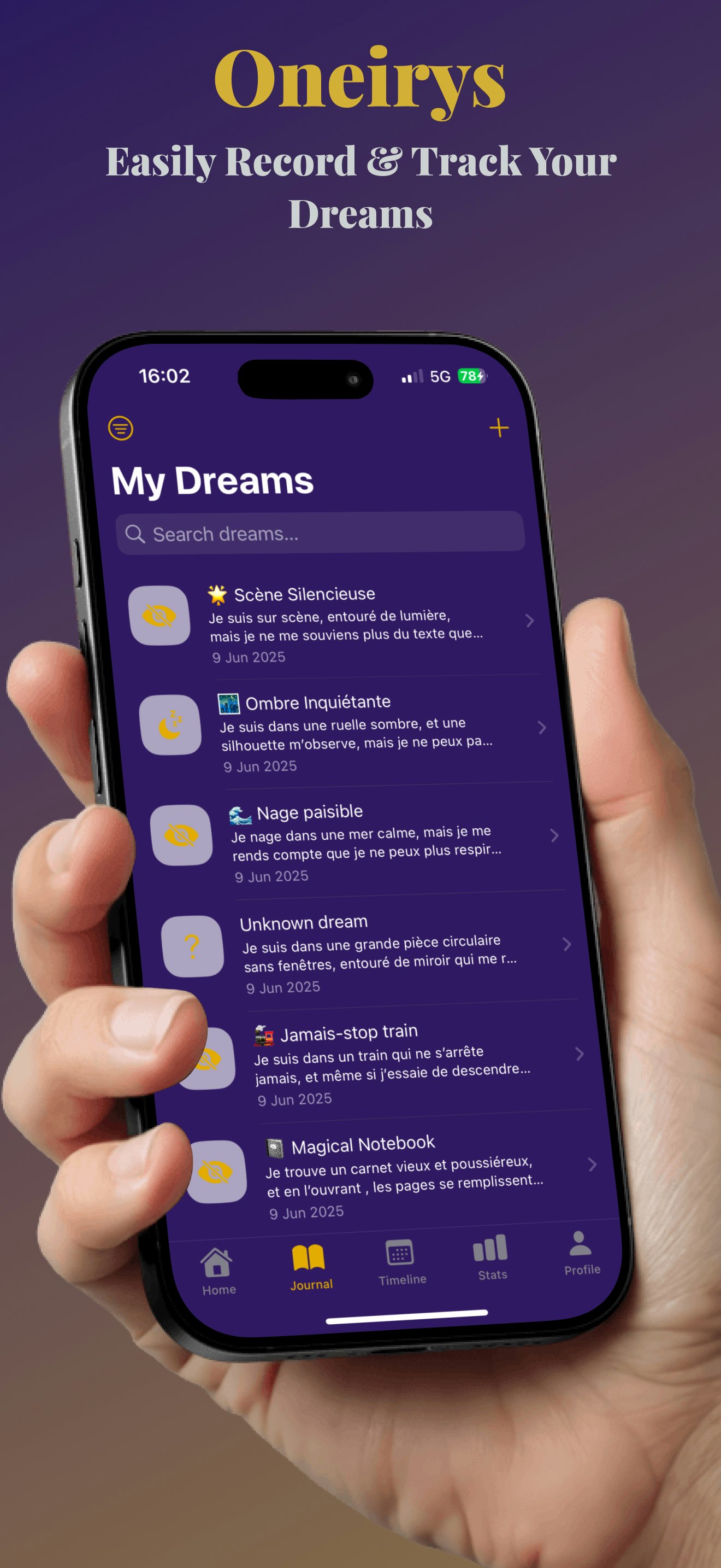 Oneirys - AI Dream Journal & Analyzer media 2