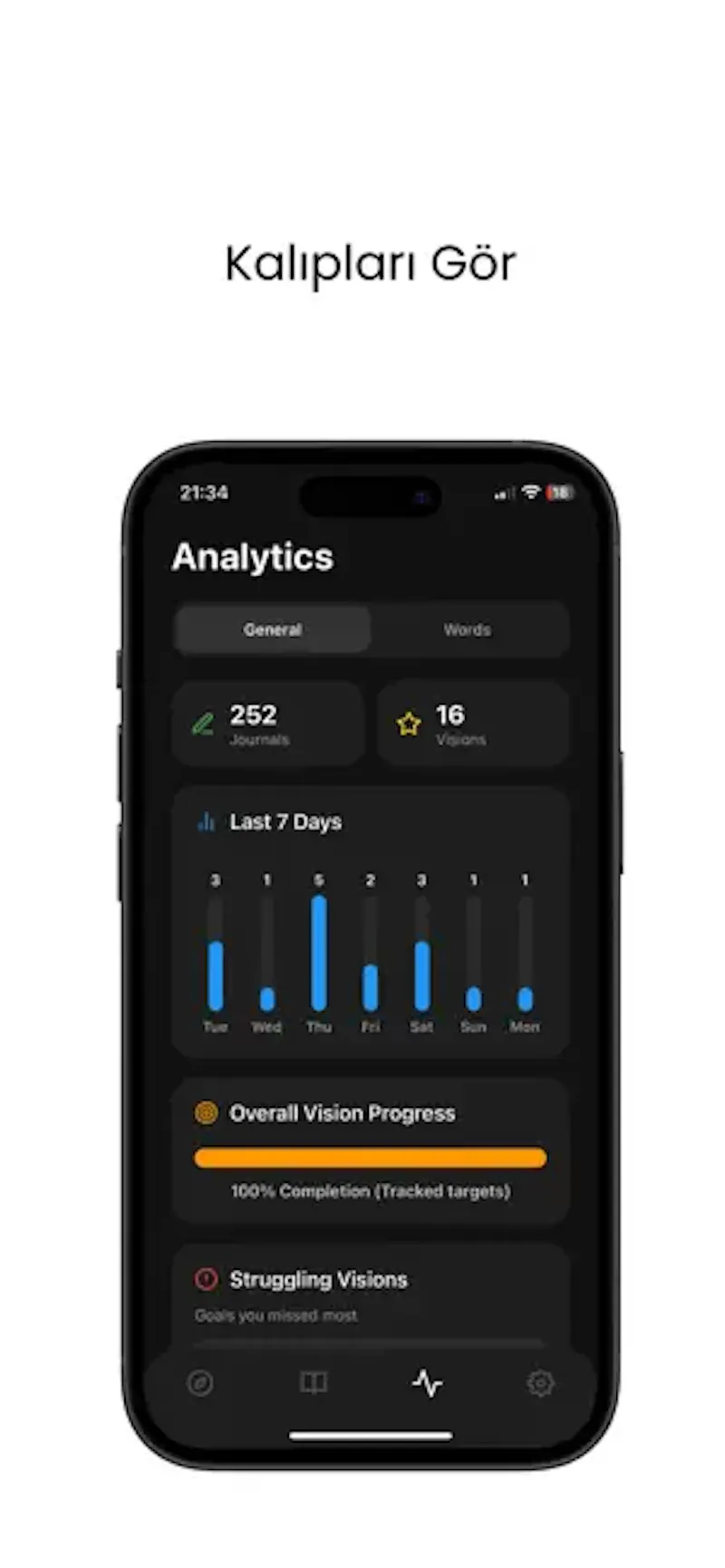 Vision Journal screenshot 2