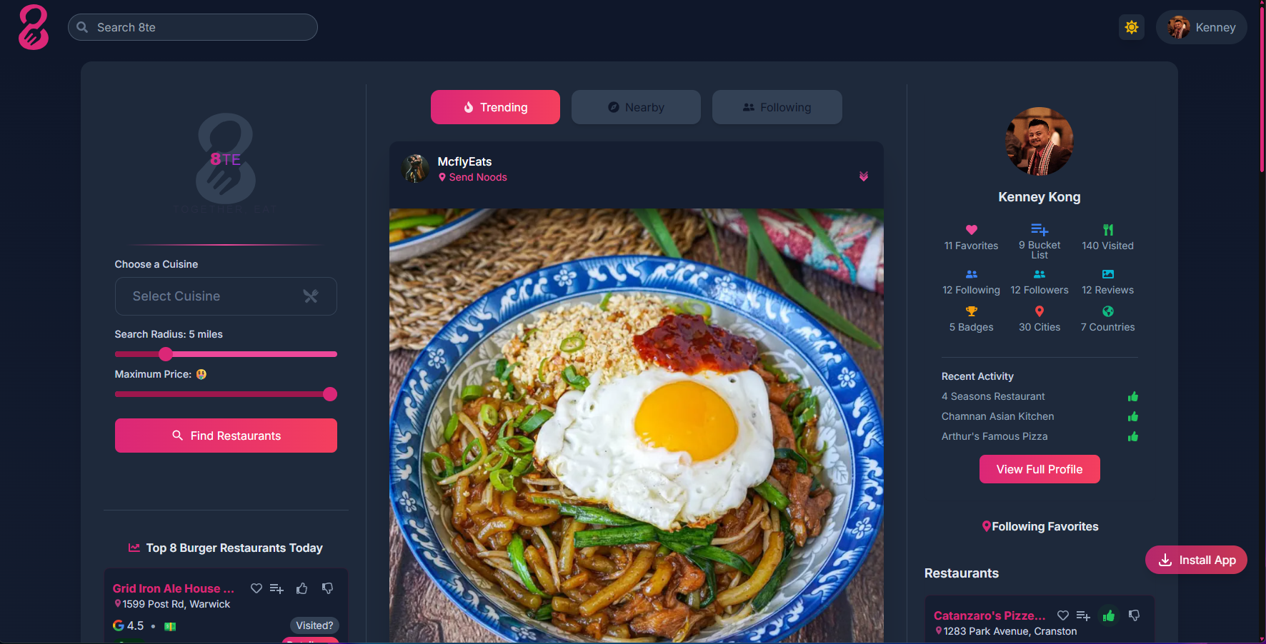 Média 8te - Découvrez, partagez et mangez avec 8te 4
