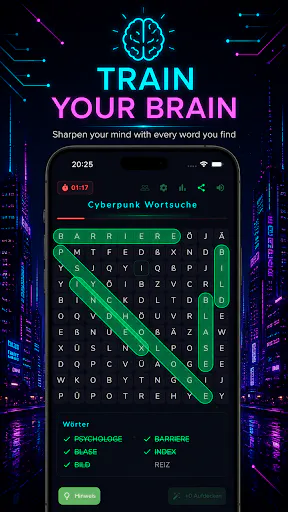 Cyberpunk Word Search gallery image