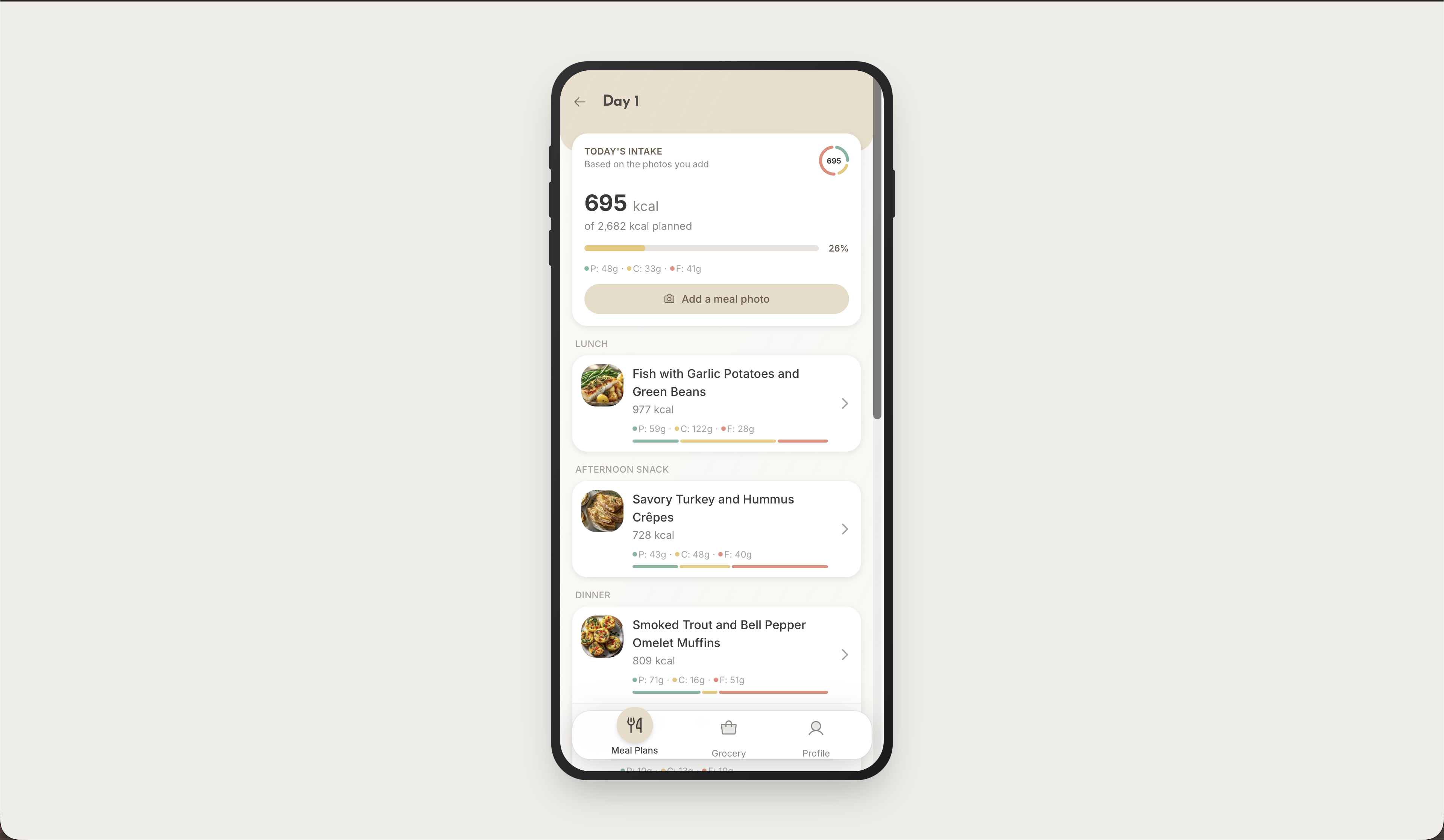 Promealplan - Screenshot 5 showing product features and functionality