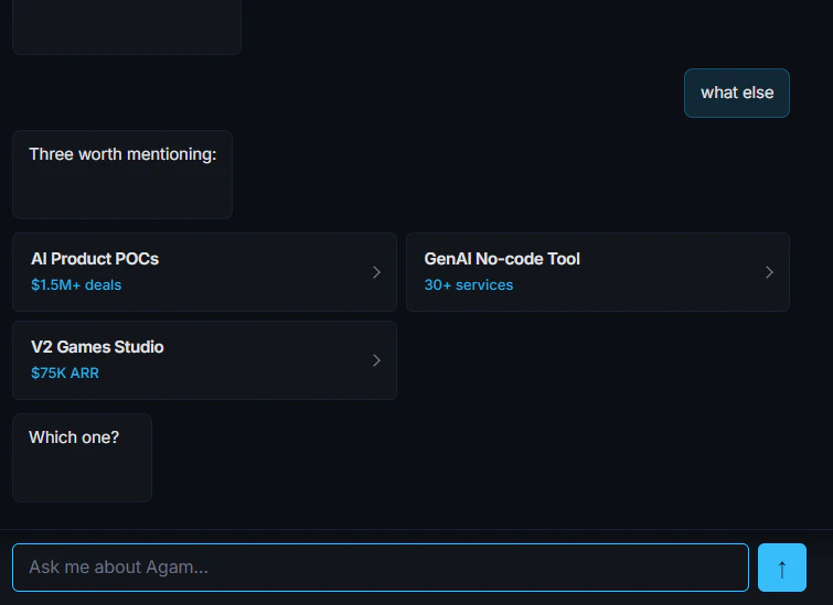 AI Resume - for the agent-to-agent web screenshot 1