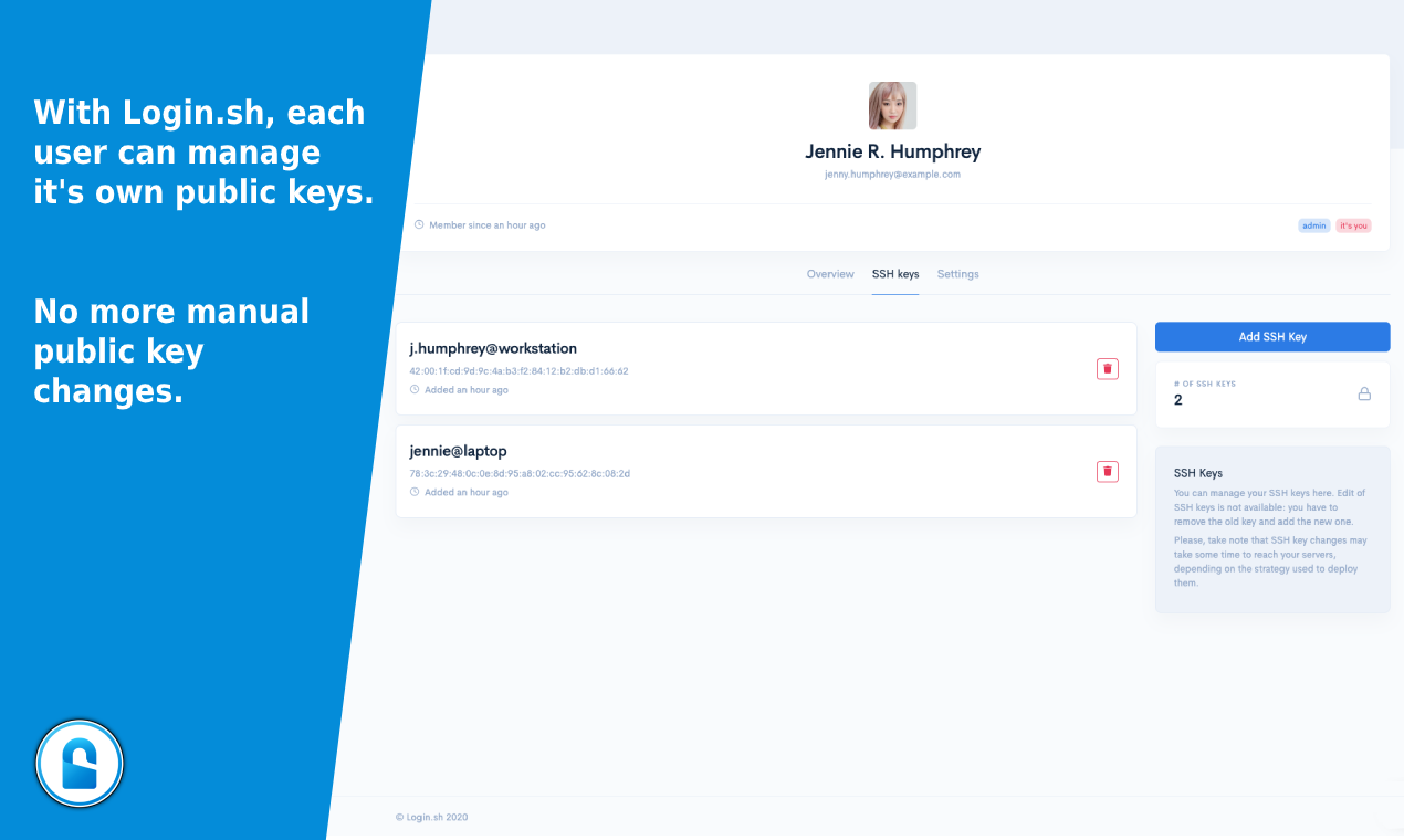 Login.sh gallery image