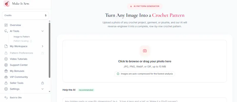 Make It Sew Crochet screenshot 4