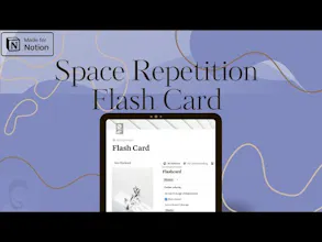 Flash Card In Notion (Space Repetition) gallery image