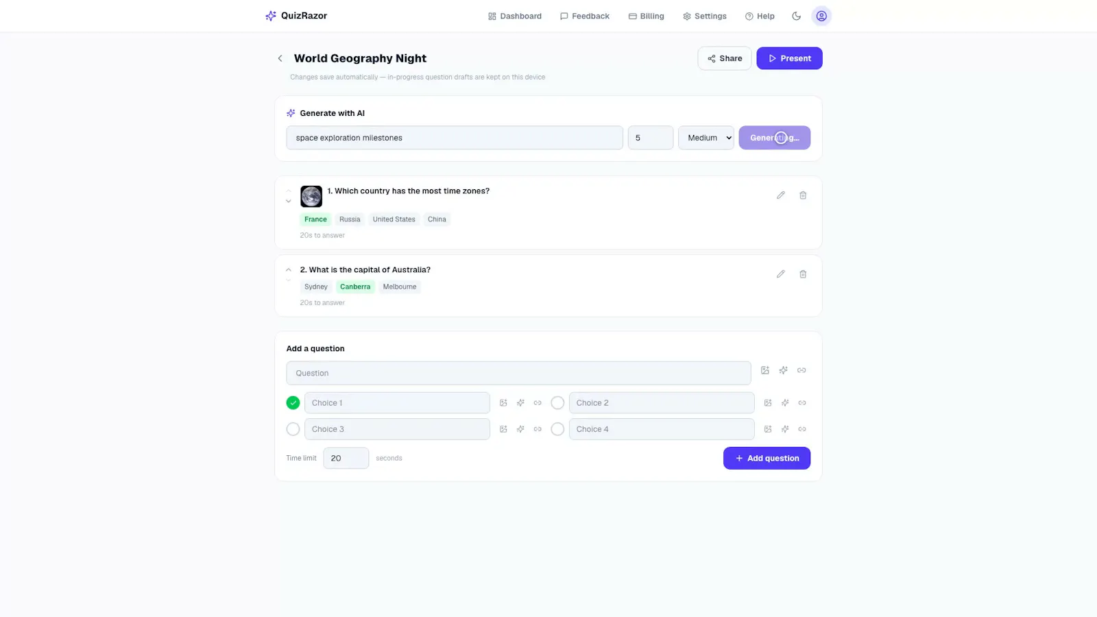 QuizRazor screenshot 6