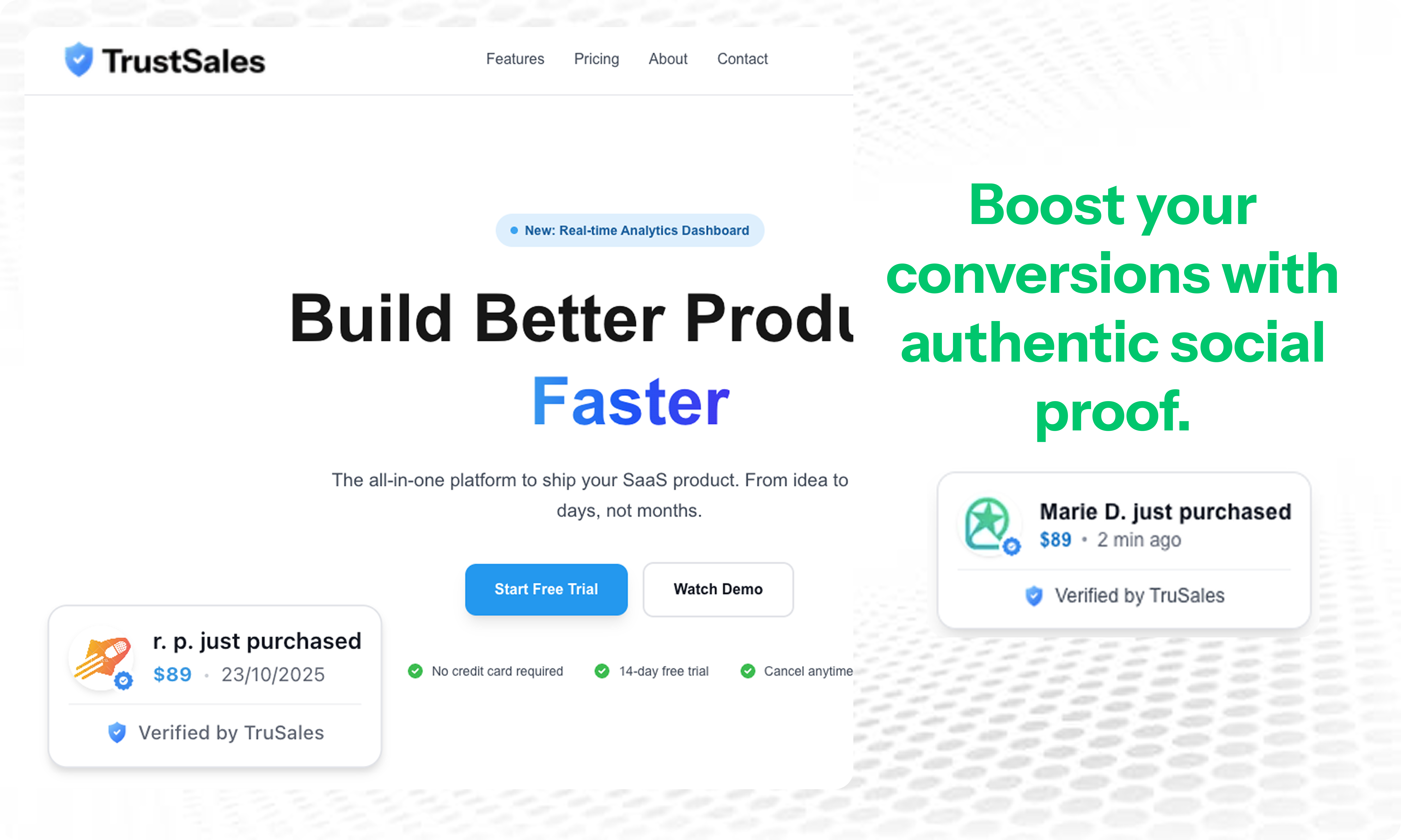 TruSale - Screenshot 2 showing product features and functionality