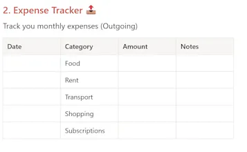 Personal Finance & Investment Tracker gallery image