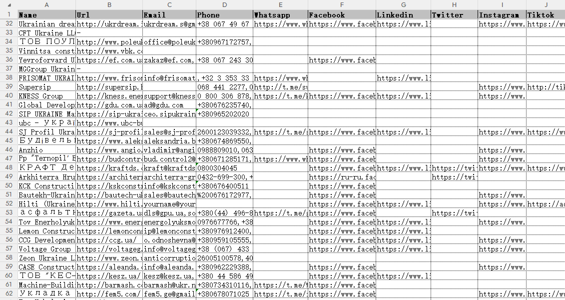 Website Lead Extractor - Screenshot 3 showing product features and functionality