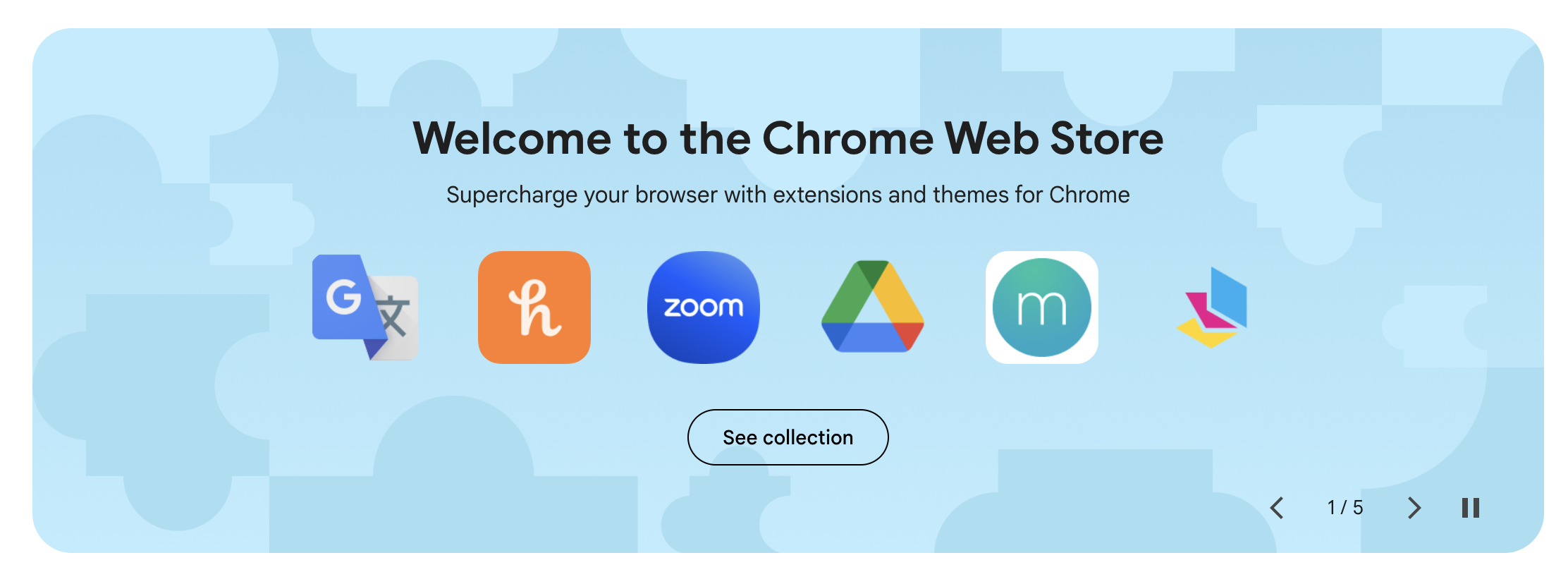 新しいChrome Webストア media 2