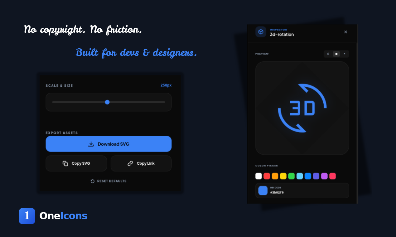 OneIcons gallery image