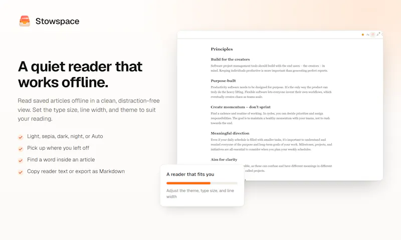 Stowspace screenshot 3