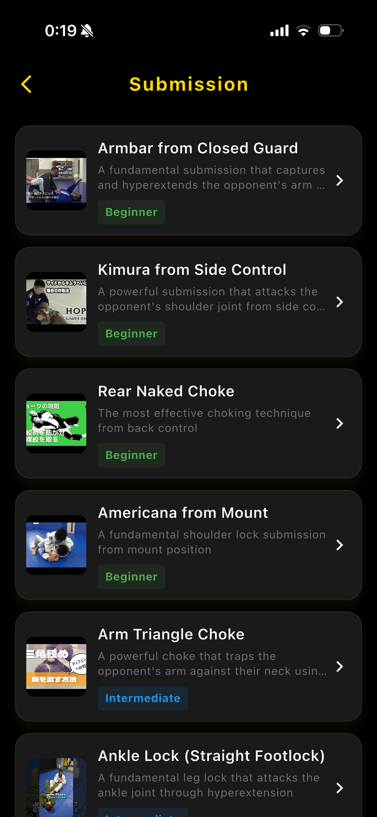 BJJ Techniques gallery image