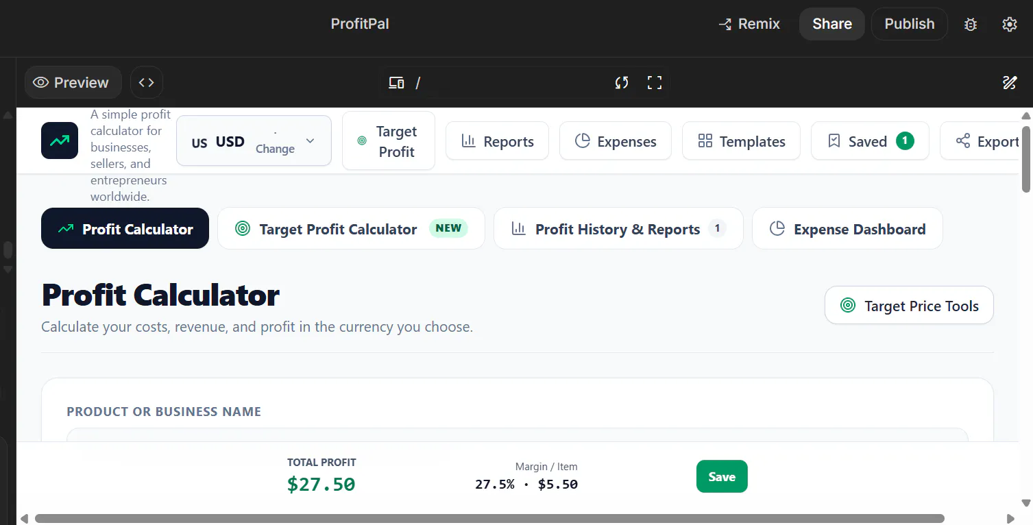 ProfitPal