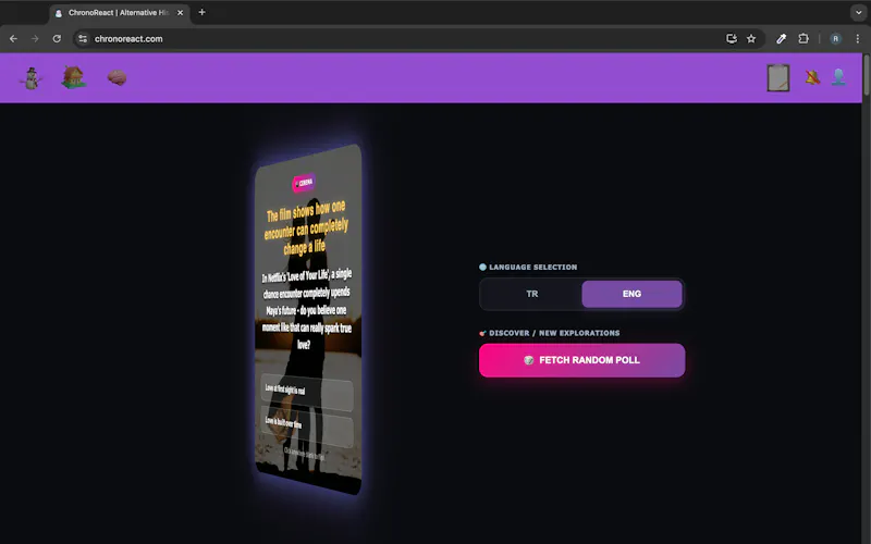 ChronoReact screenshot 1