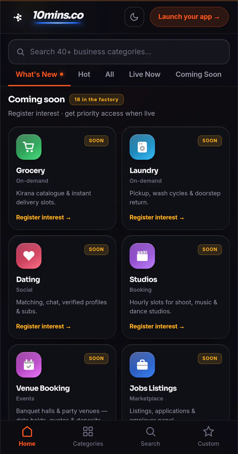 10mins // Your Startup Factory screenshot 10