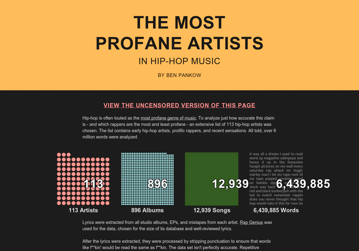 RapStats