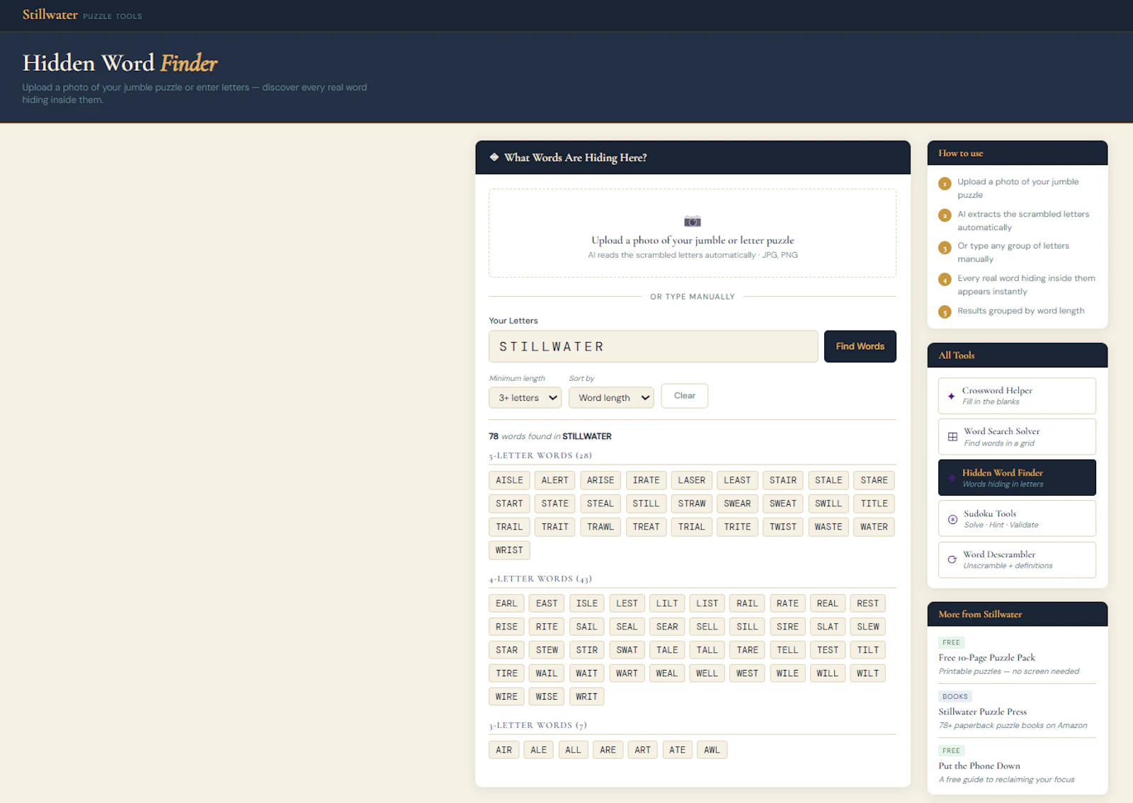 Stillwater Puzzle Tools screenshot 3