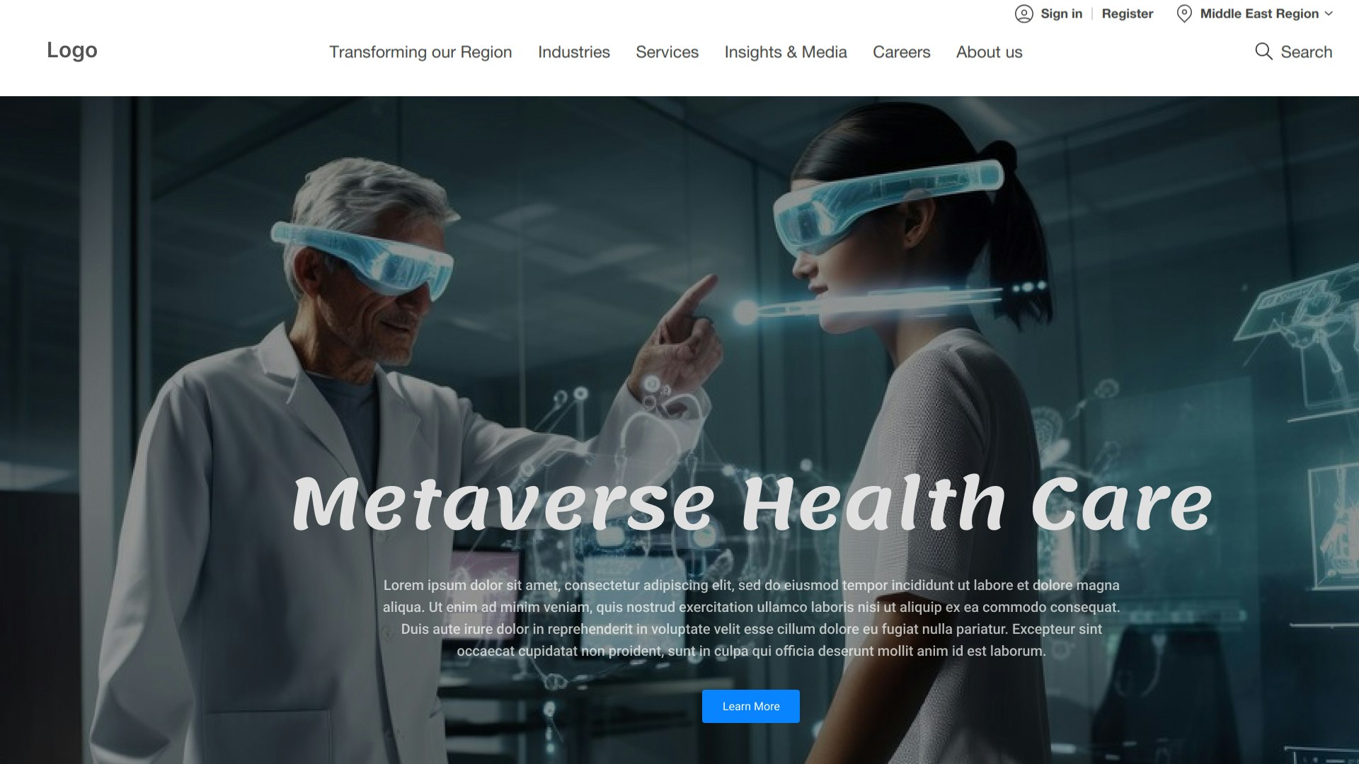 Metaverse Real Estate Development - Main screenshot showing features and interface