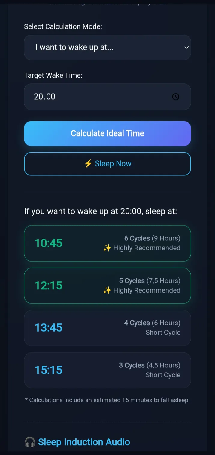 sleepcalculator gallery image