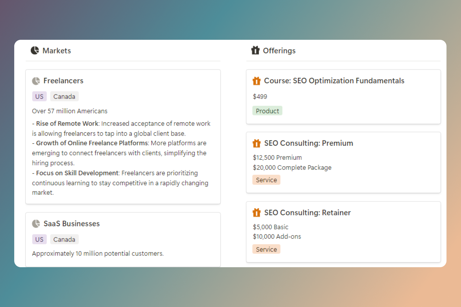 Notion Business OS gallery image