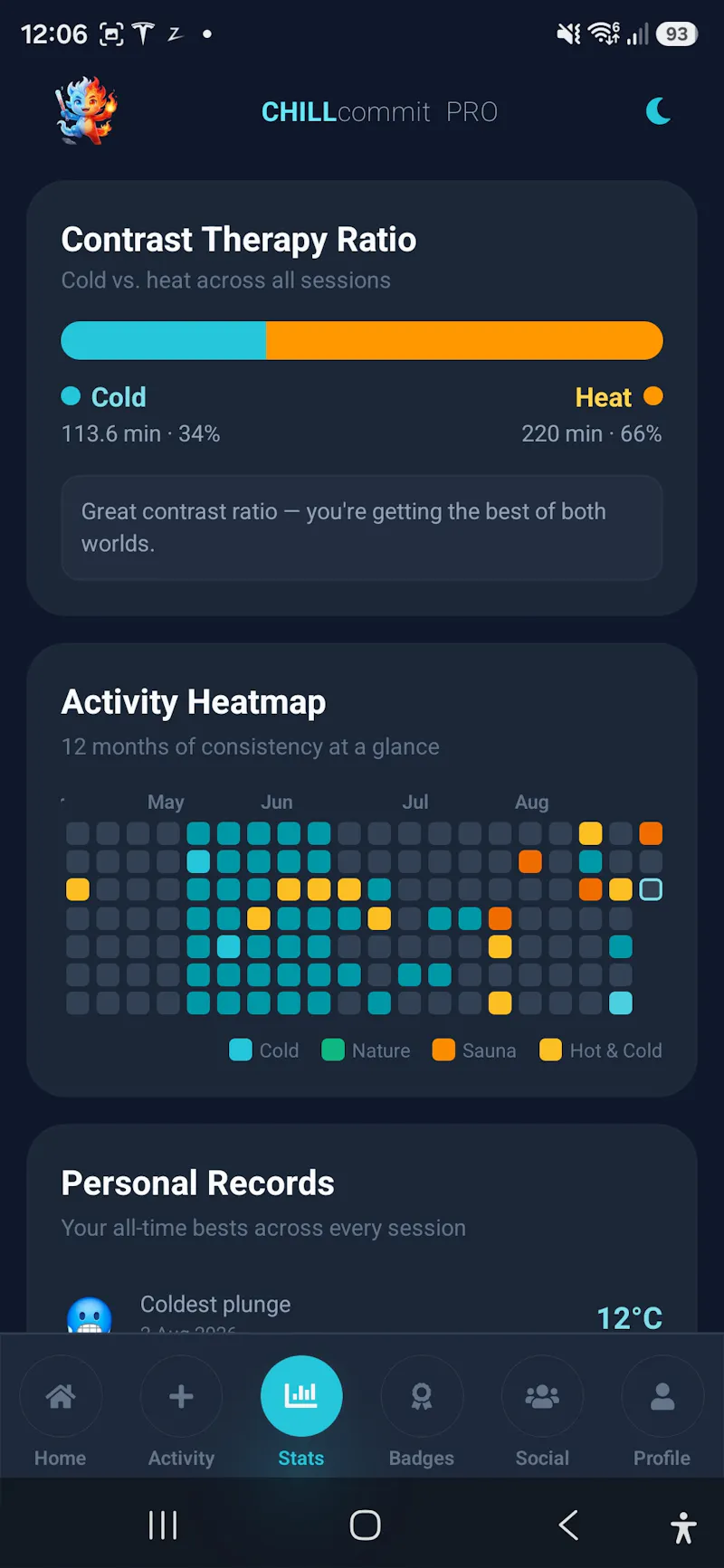 ChillCommit screenshot 2