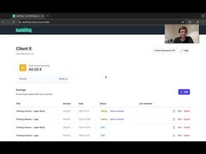 kachiiing new feature - Client Dashboard gallery image