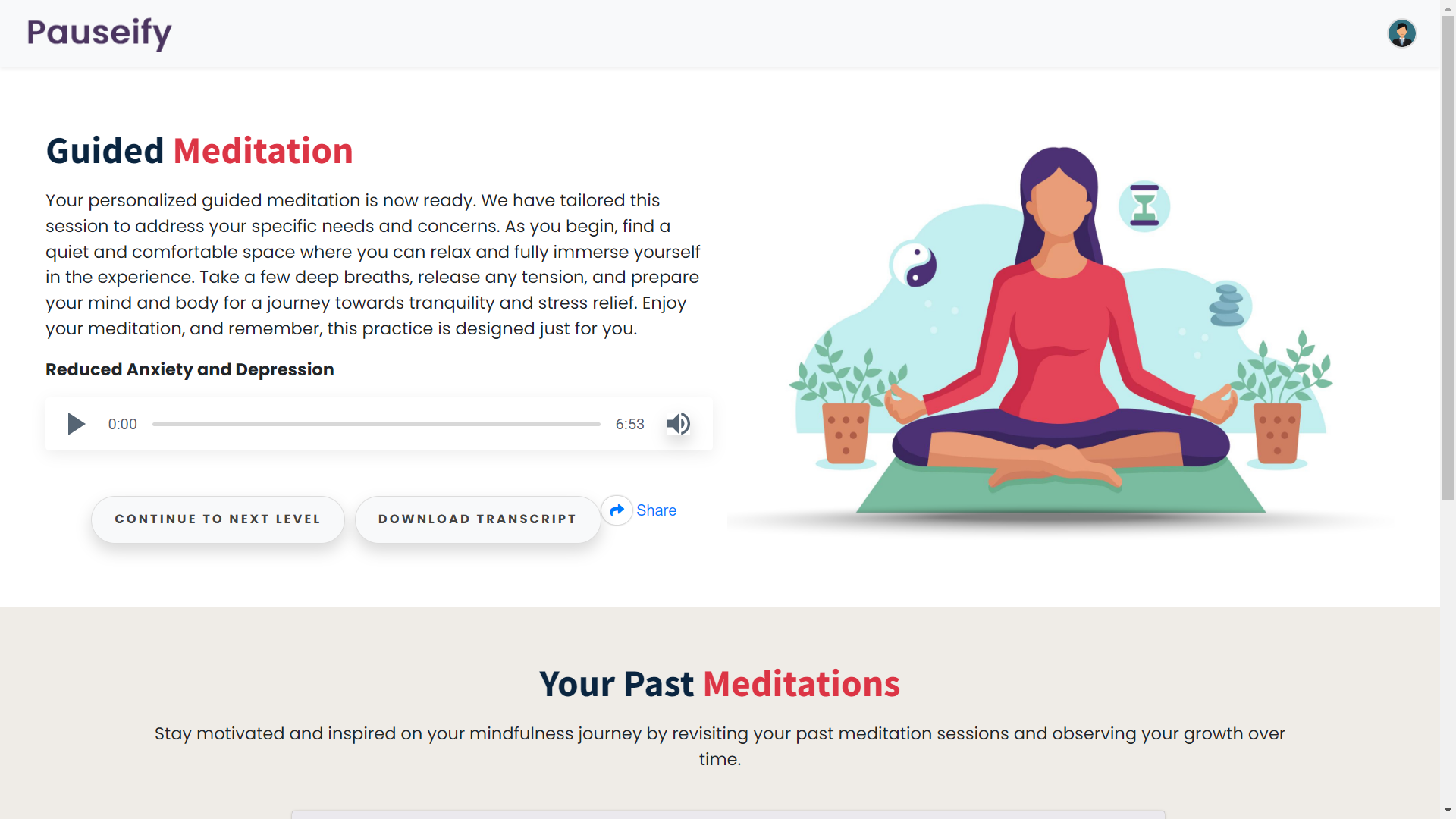 Dageify - Ücretsiz Kişiselleştirilmiş Meditasyon medya 2