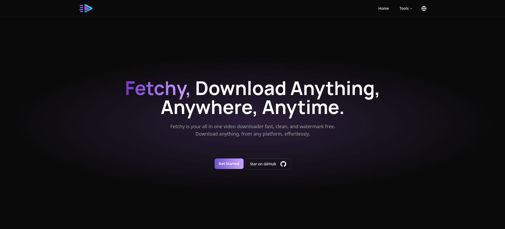 Média Fetchy - An open-source, ad-free content downloader that just works. 2