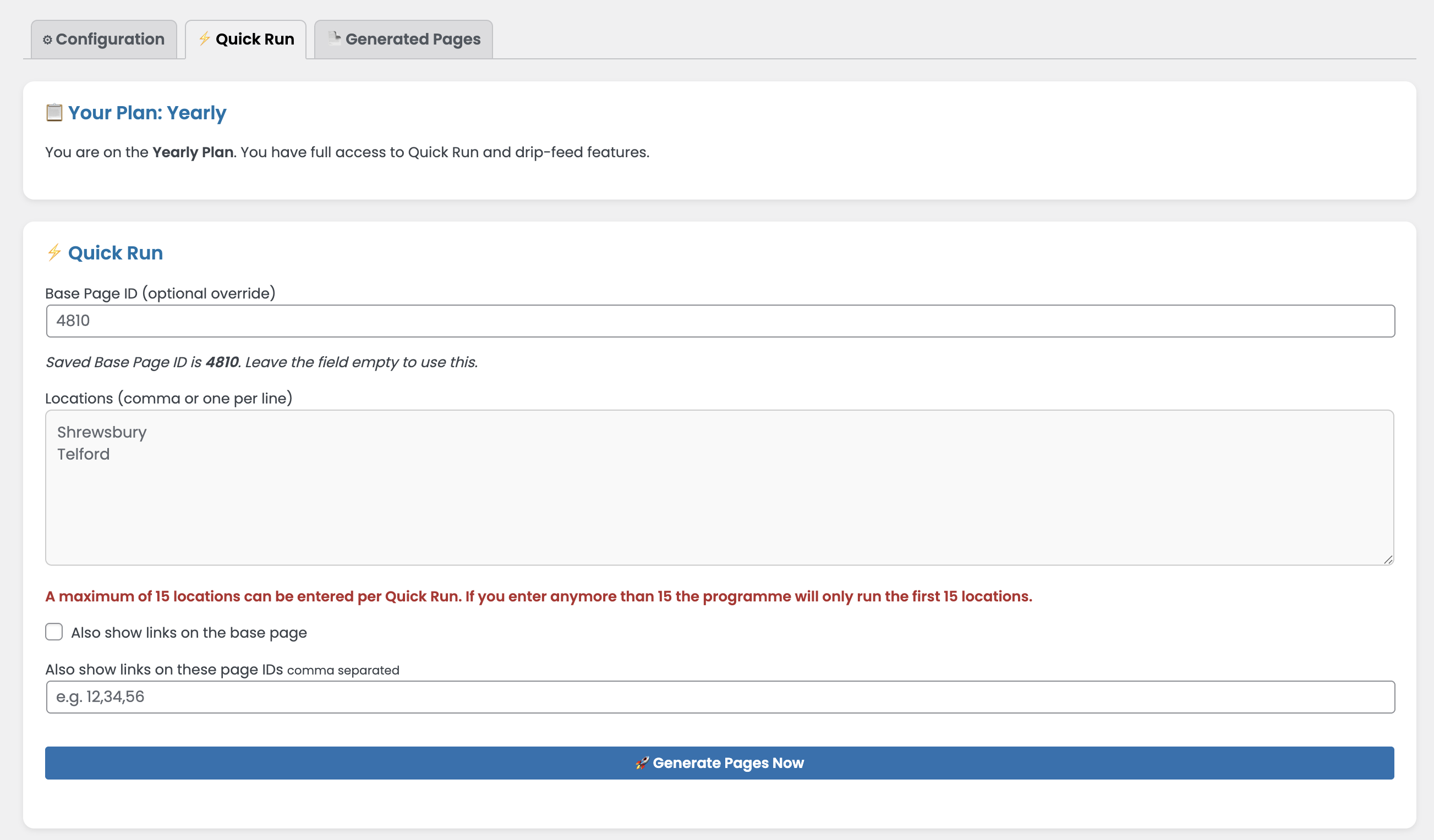 Geo Launch Pro Geolocated Page Plugin gallery image