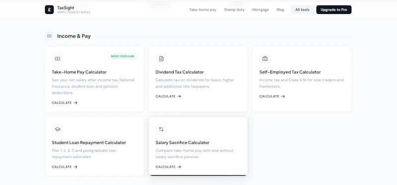 TaxSight screenshot 1
