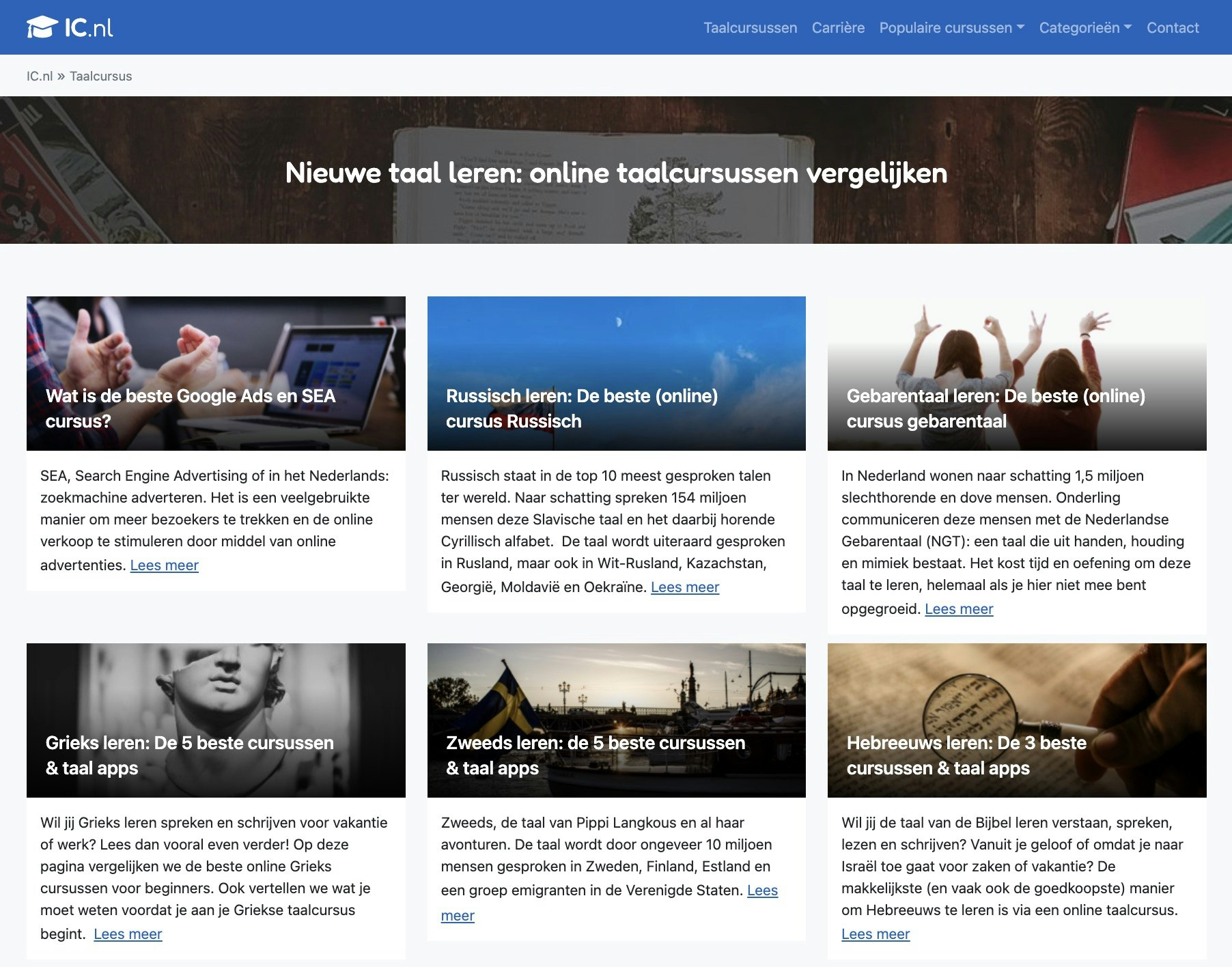 Media Ic.nl - Bandingkan kursus internet 1