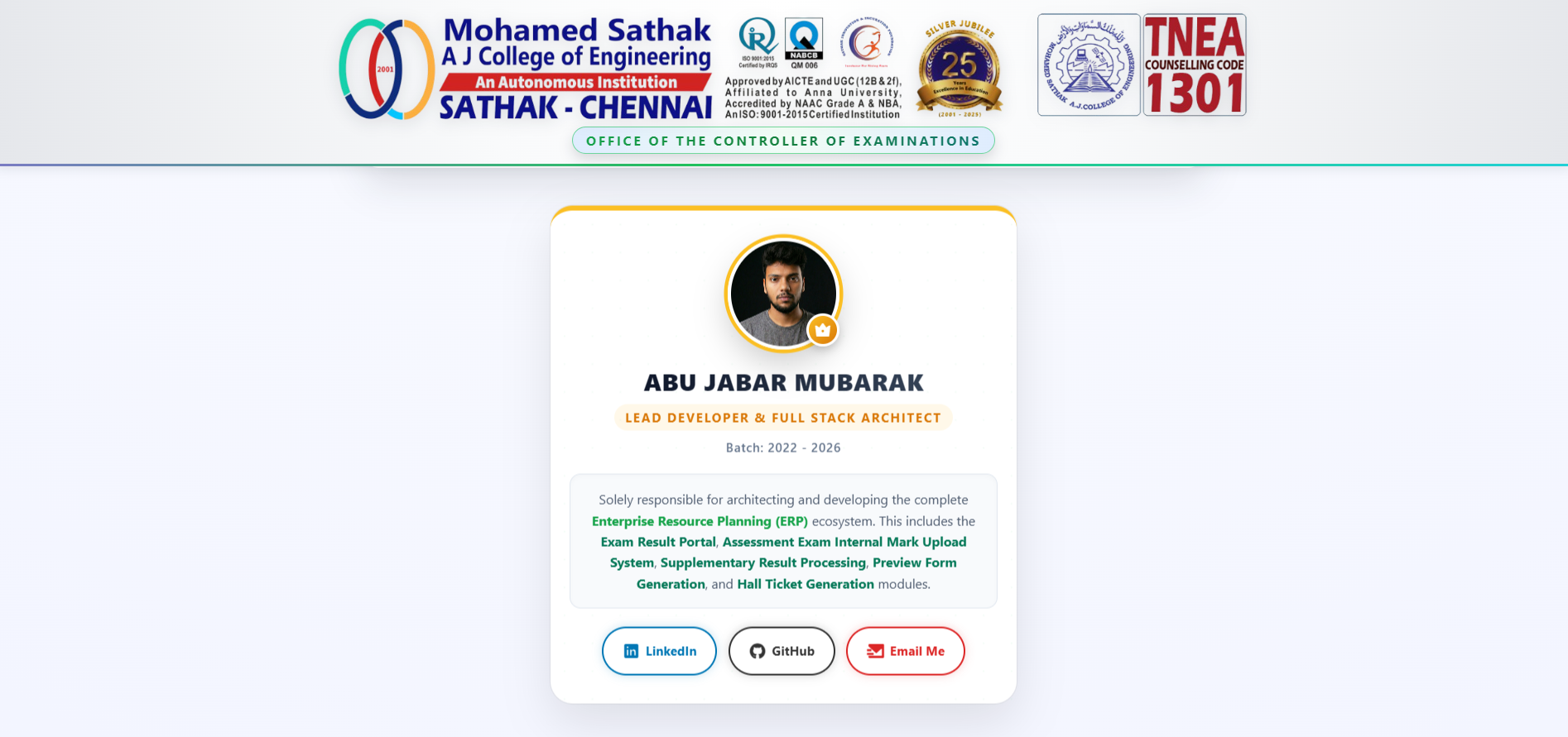 MSAJCE COE PORTAL gallery image