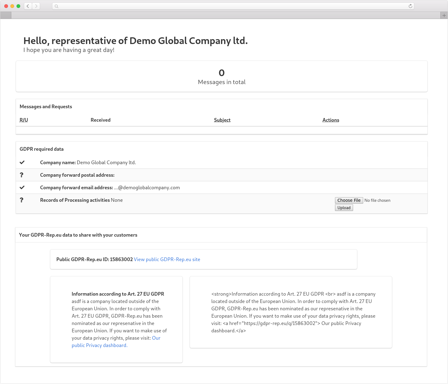 GDPR-Rep.eu | GDPR Representation gallery image