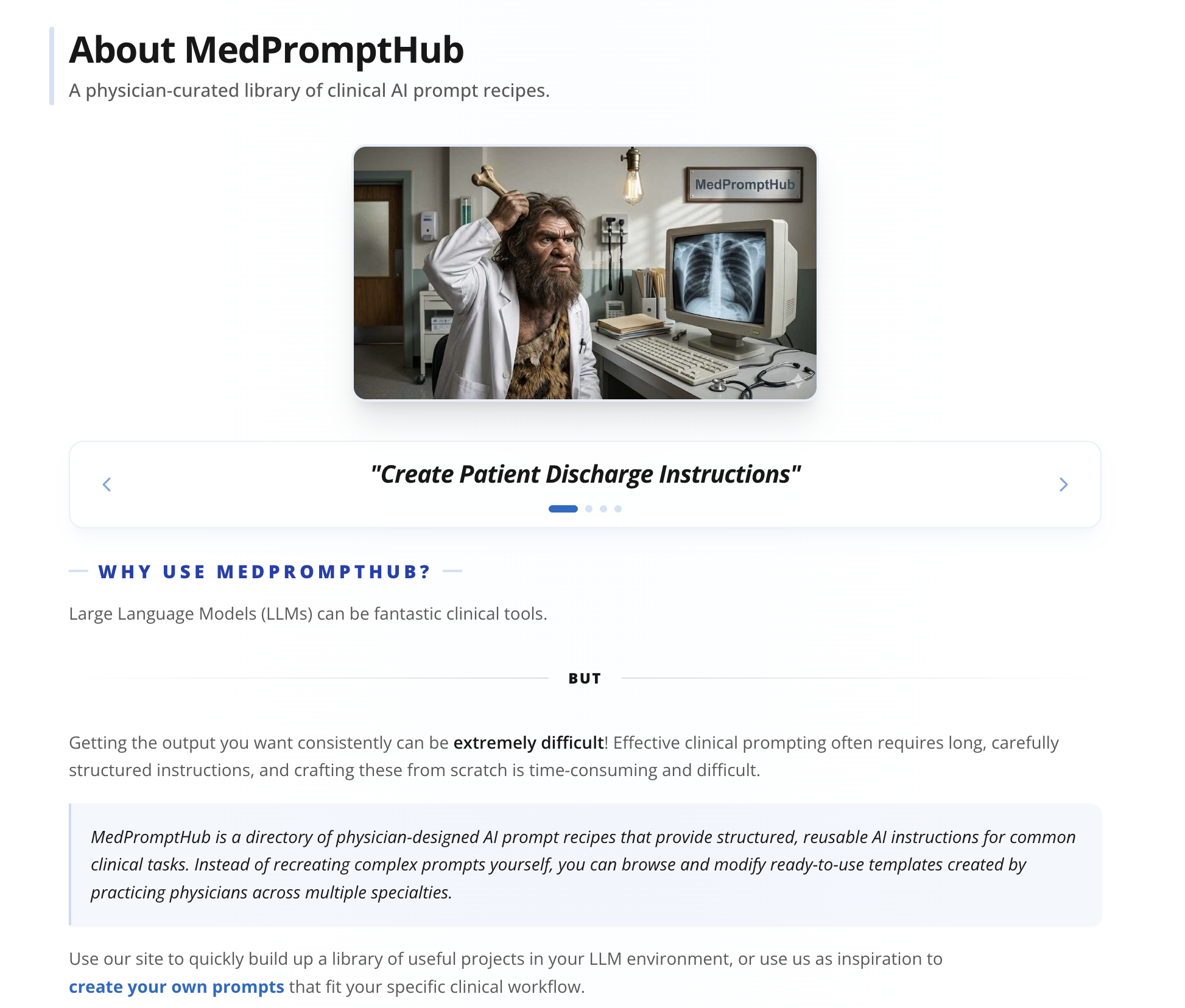 MedPromptHub gallery image