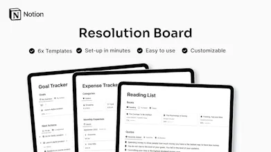 Notion Resolution Board 2.0 gallery image
