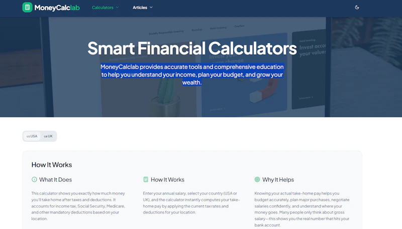 MoneyCalclab screenshot 1